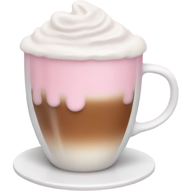 pink coffee emoji