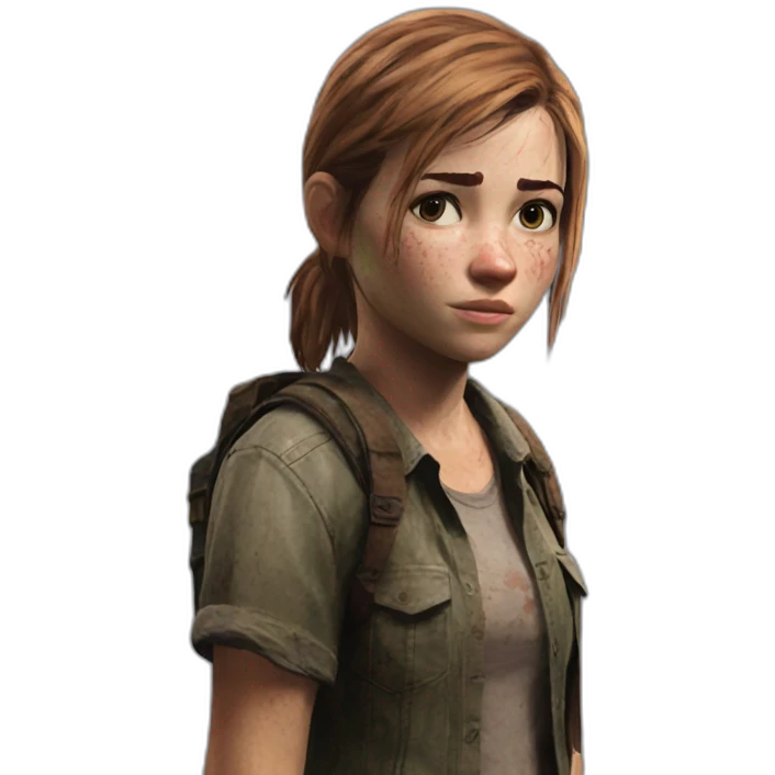 Ellie Williams the last of us emoji
