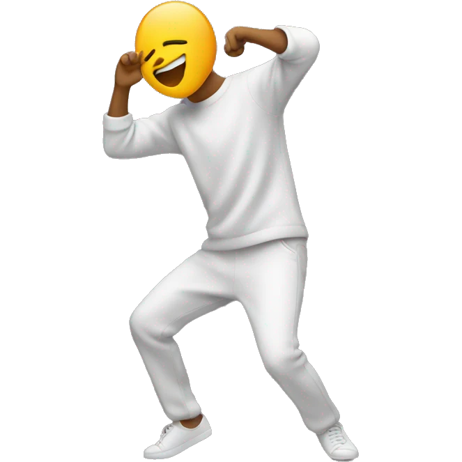 Person doing the dab emoji