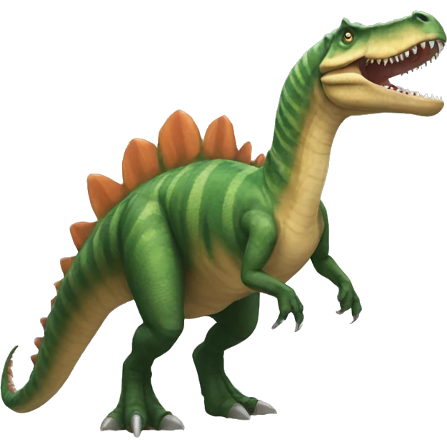 spinosaurus with a crest emoji
