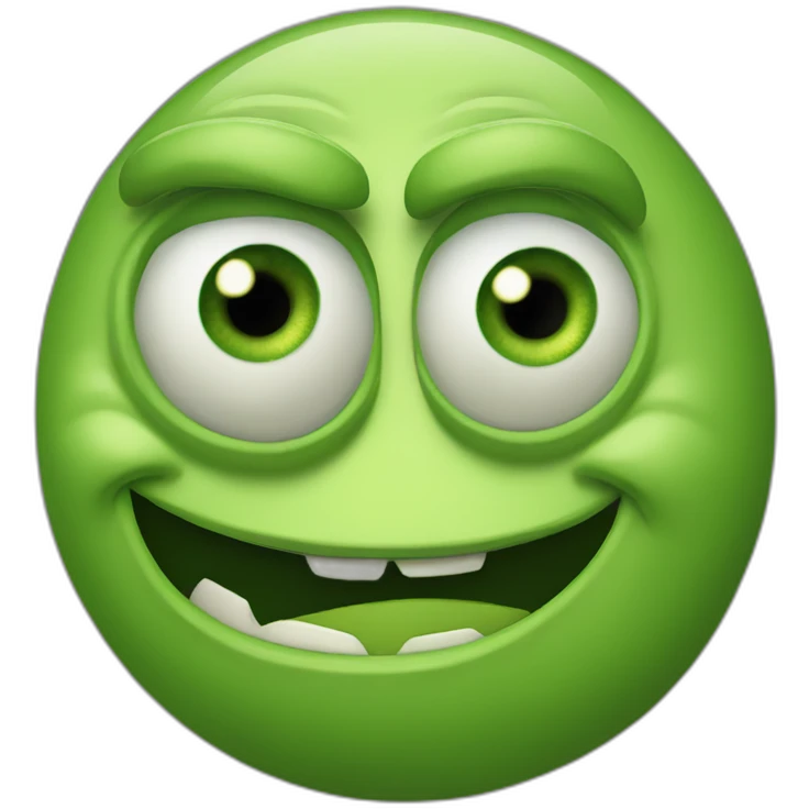 Russian Mike wazowski meme emoji