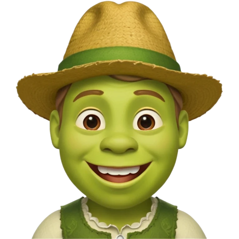 Shrek Yodeling  emoji