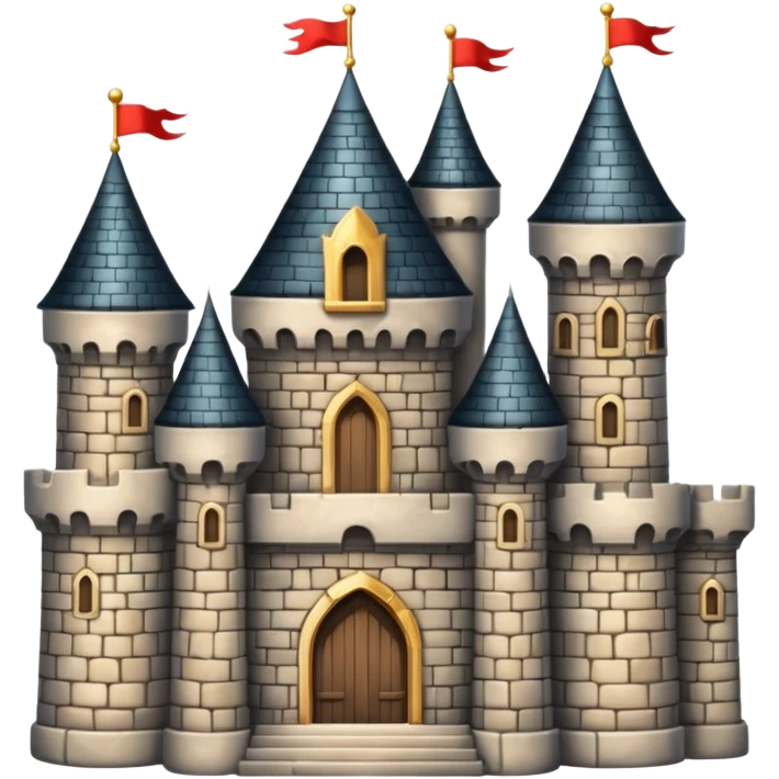 luxurious castle emoji
