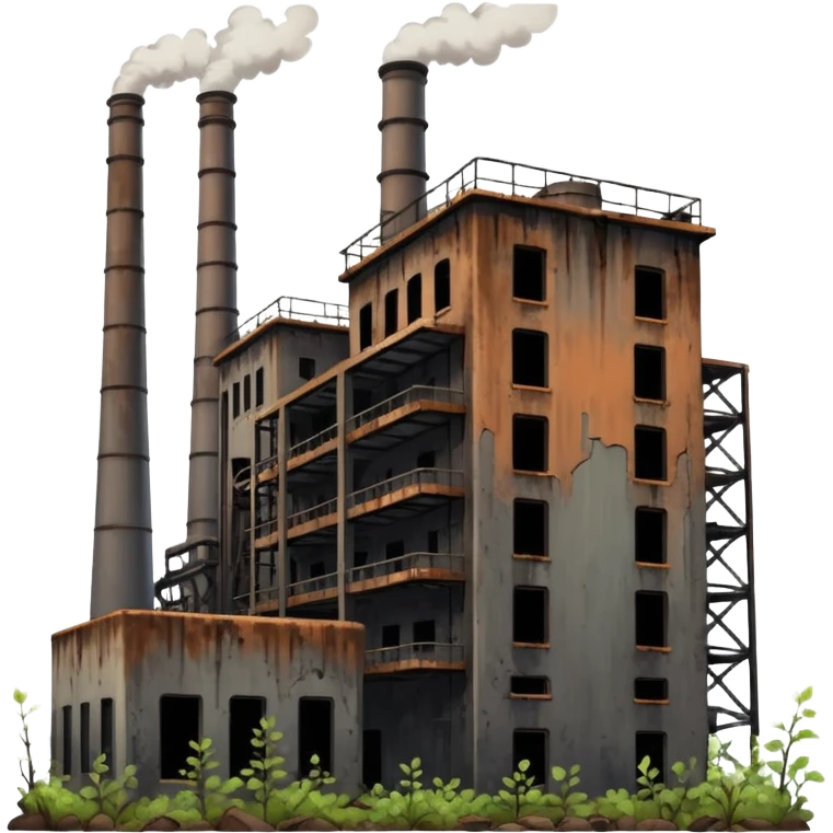 abandoned power plant  emoji