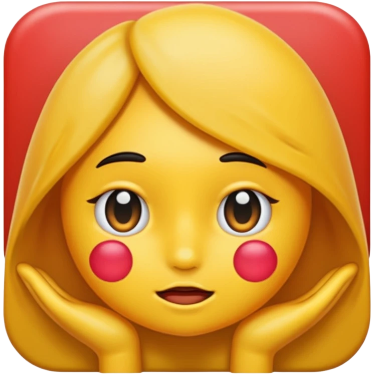 Naked woman sitting on a penis emoji