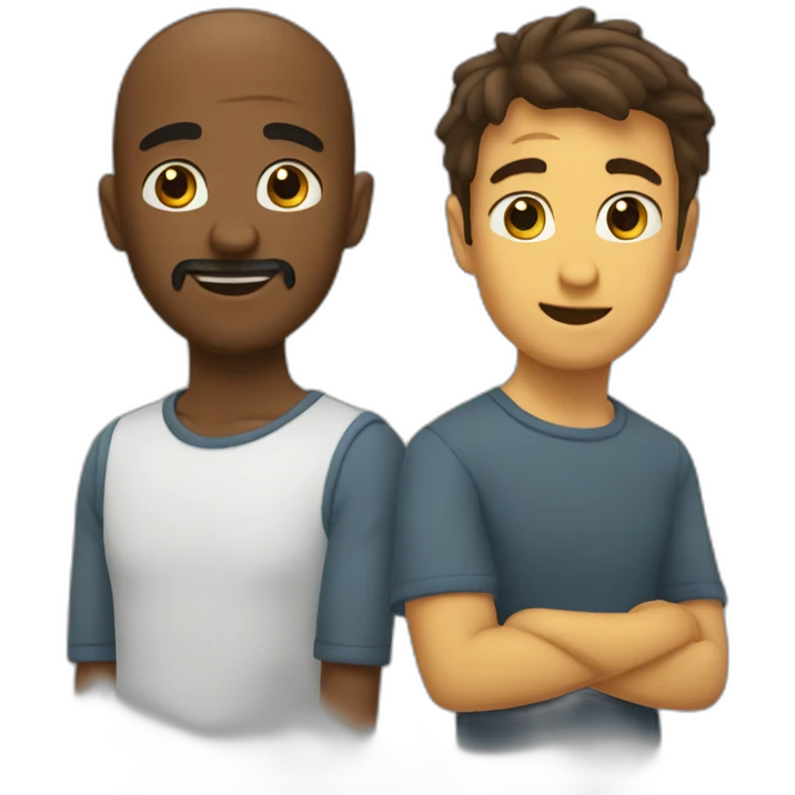 Billy et amine emoji