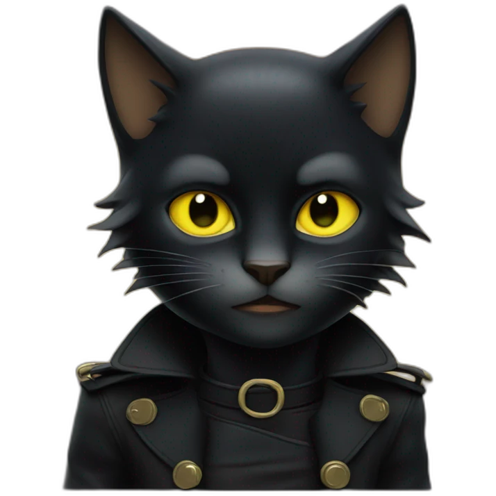 Chat noir emoji