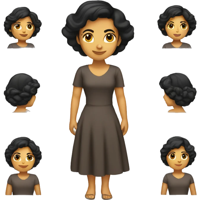 Mujer latina   emoji