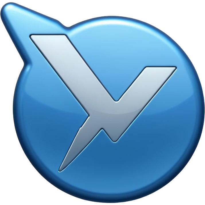 Blue Insta tick emoji emoji