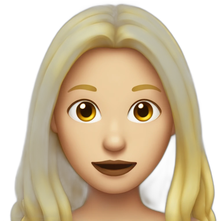 Devil blonde girl emoji