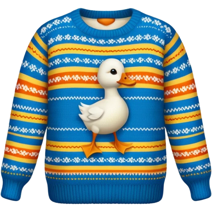 sweaters wit ducks emoji