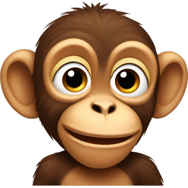 monkey in love emoji