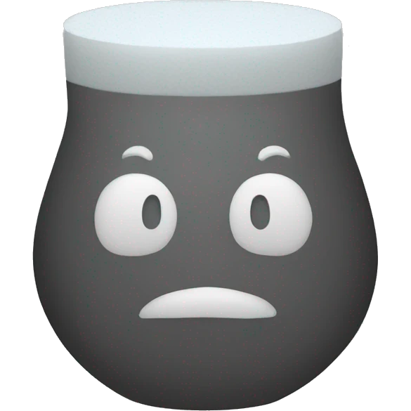 Vaso foam emoji