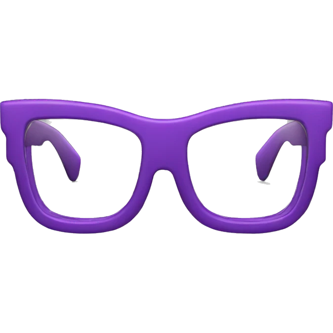 3d movie glasses emoji