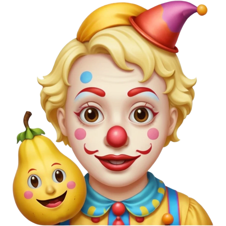 🍑🍌💩🤡 emoji