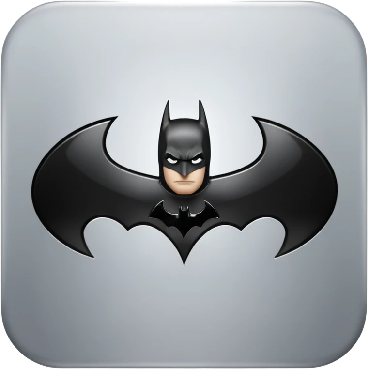 Batman logo emoji
