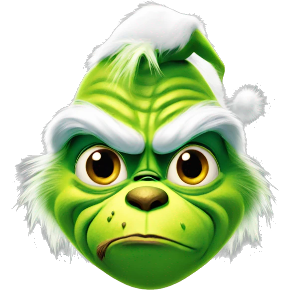 The Grinch emoji