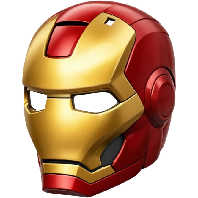 Iron man helmet  emoji