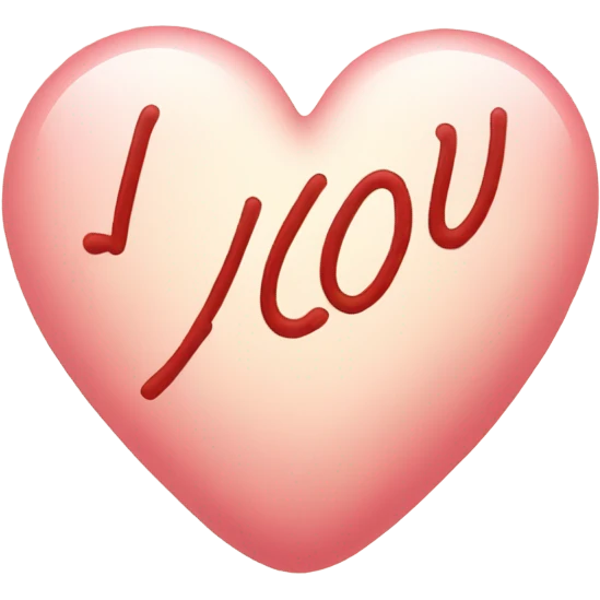 I love you emoji