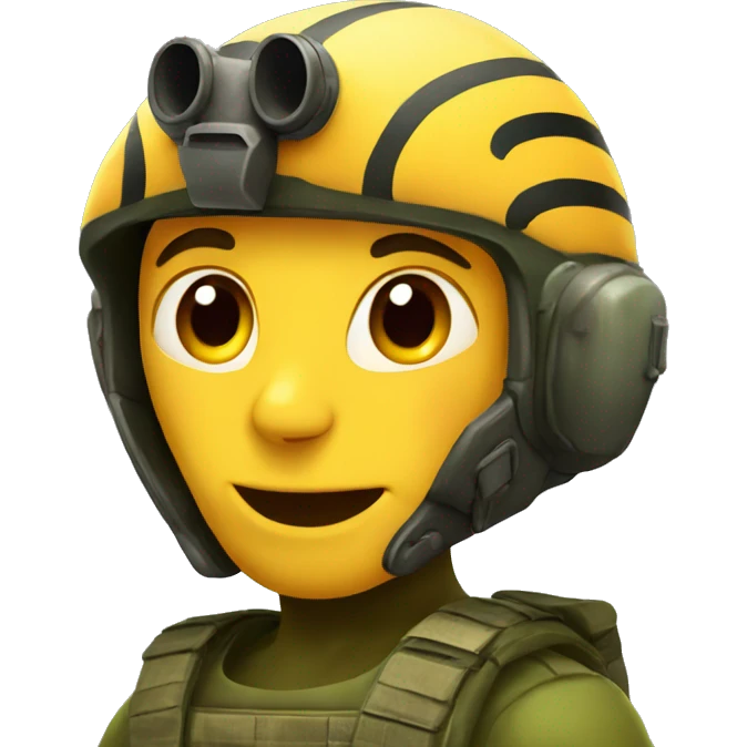 military bee emoji
