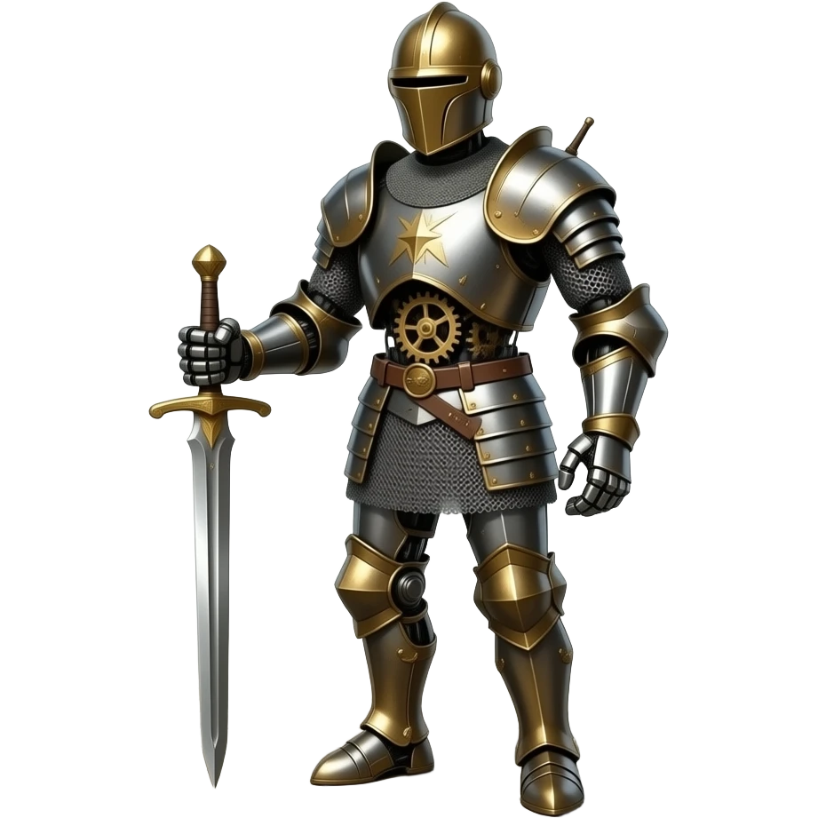 medieval robot emoji