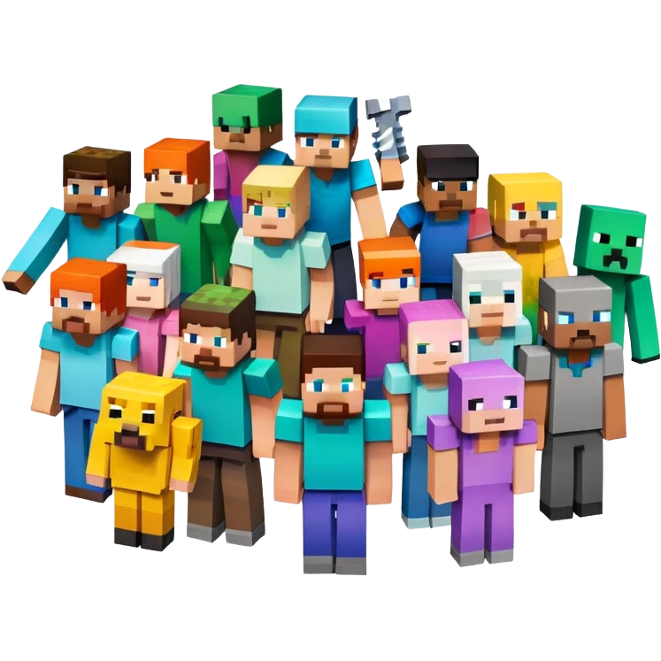 Minecraft mob emoji