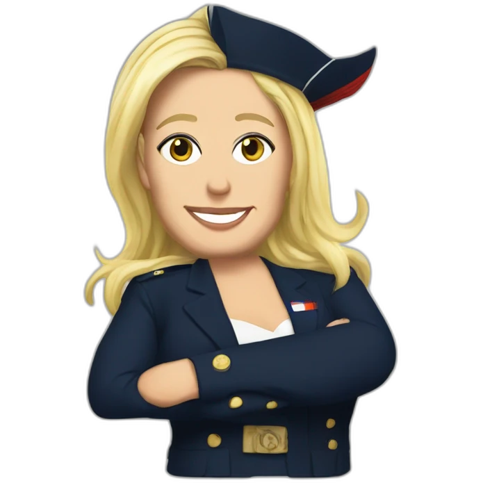 marine le pen diva emoji
