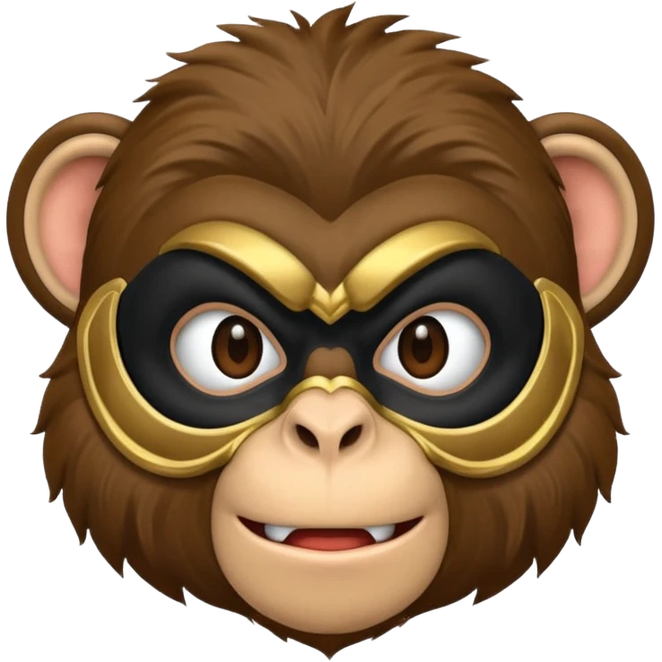 super monkey face zorro emoji
