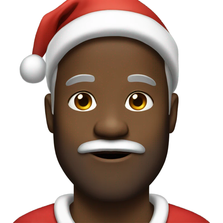Black Santa  emoji