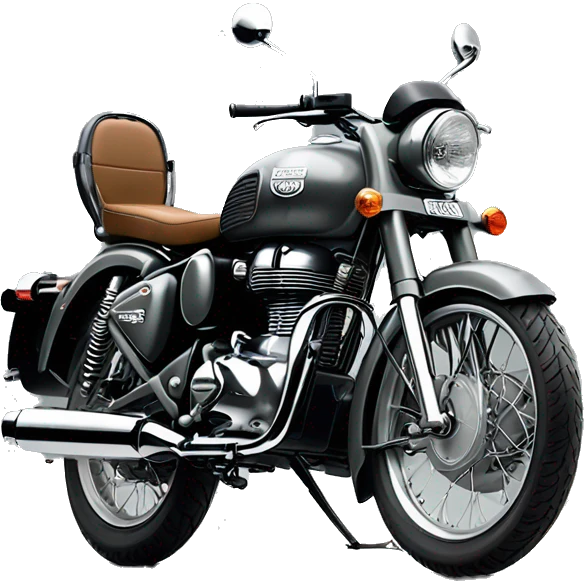 royal enfield classic 350 gunmetal grey emoji