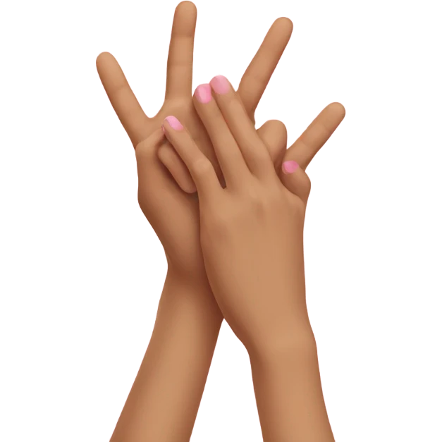 Pinky promise emoji