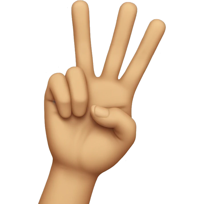 West Coast hand sign emoji