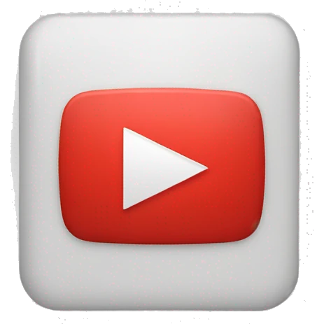 red youtube icon play button emoji