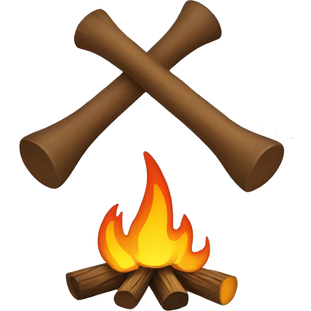 Campfire emoji