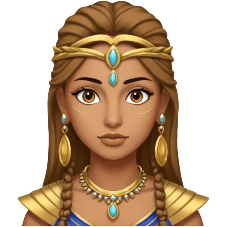 ESO female moamer warrior with lashes and earrings emoji