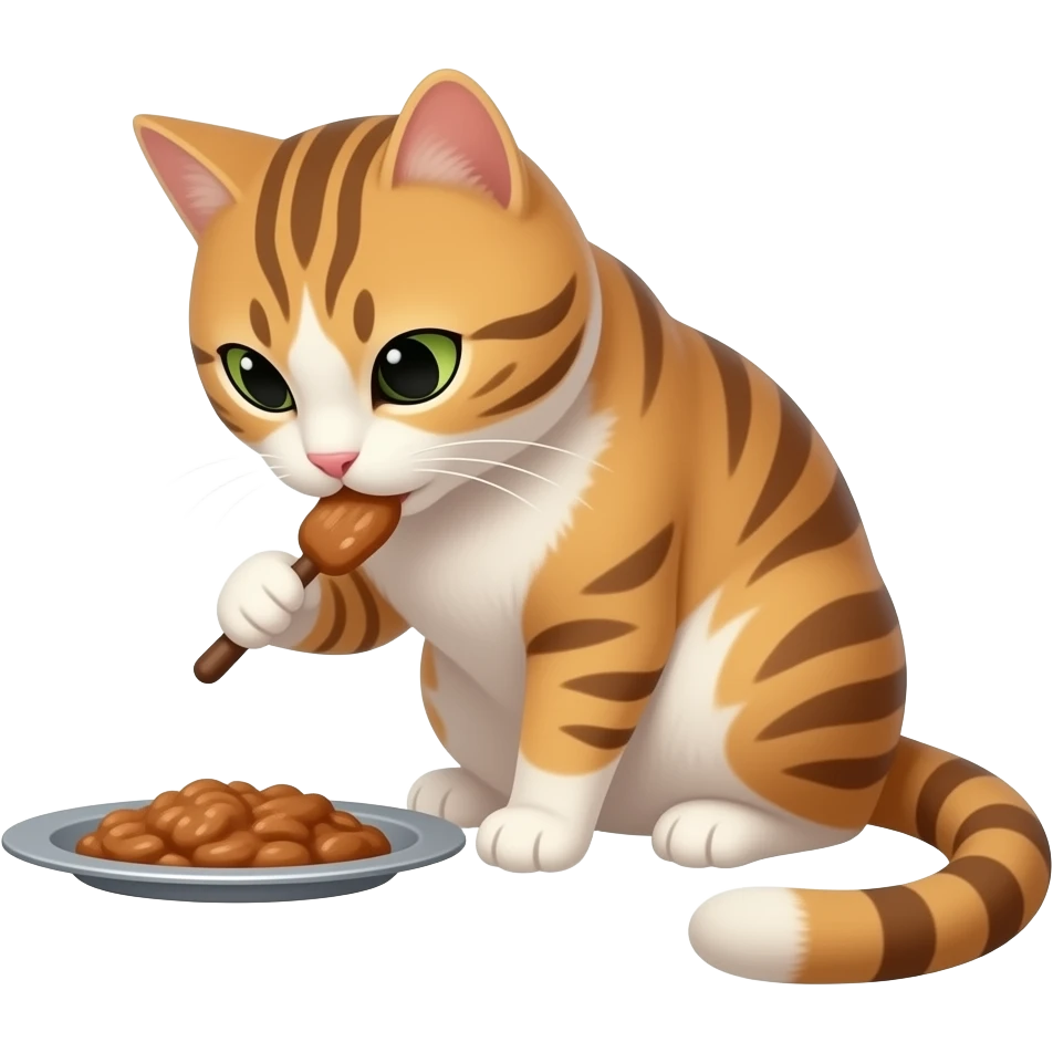 cat's meal emoji