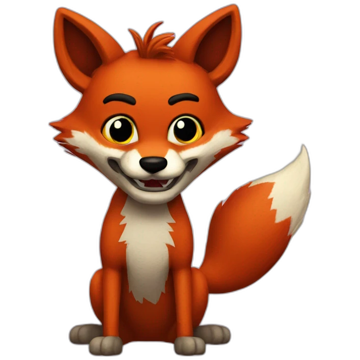 foxy from fnaf emoji