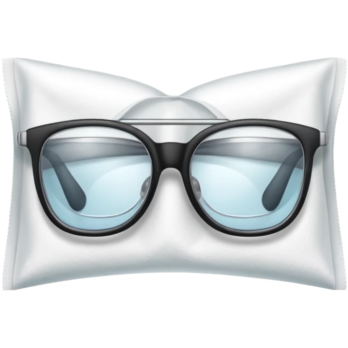 glasses wipe tissue emoji
