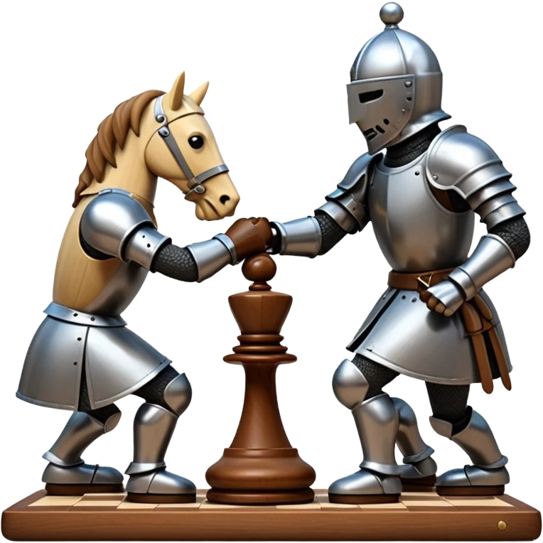 Brilliant move of chess emoji