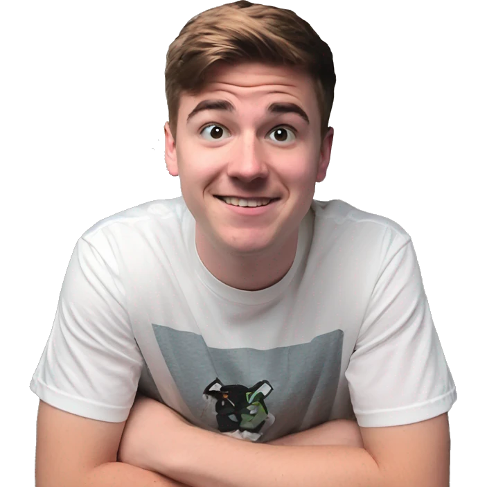 mrbeast in real life emoji