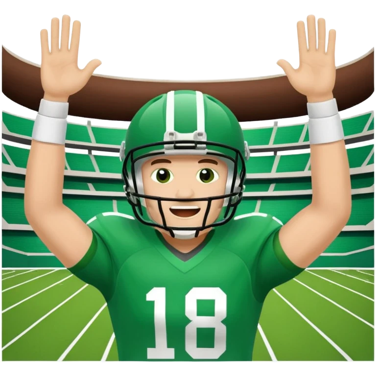 irish football touchdowns  emoji