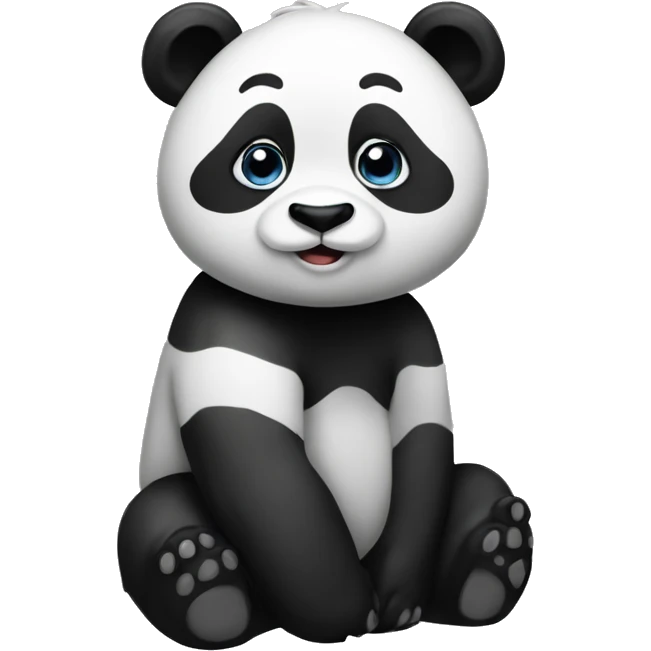 panda coquette emoji