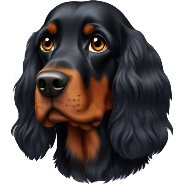 Gordon setter emoji