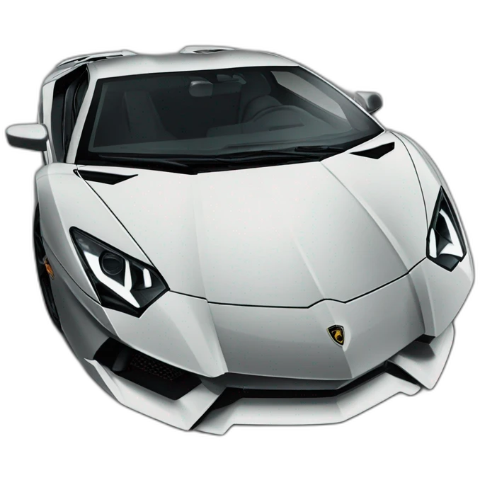 Lamborghini aventador SVJ emoji