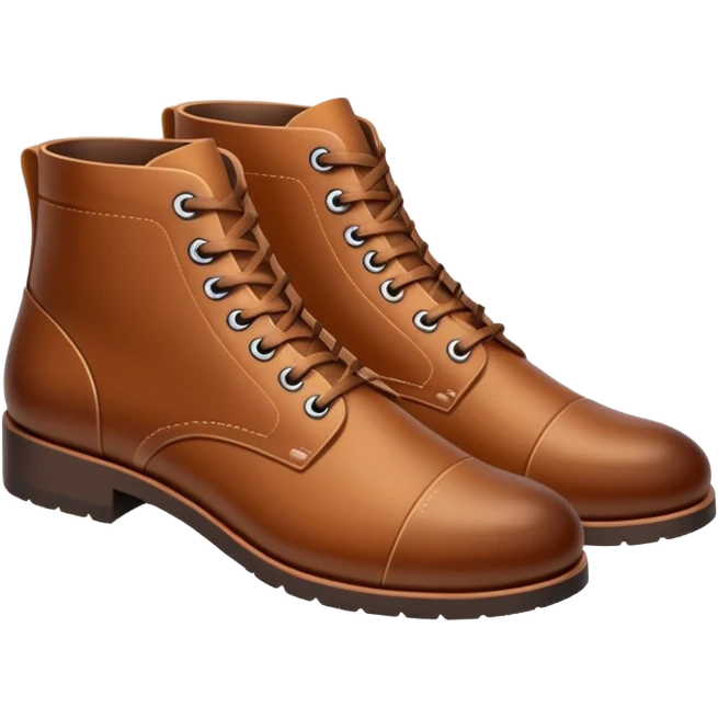 Minimalist style footwear, isolated, detailed, hyperrealistic  emoji