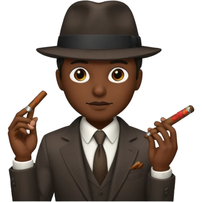 Gangster  emoji