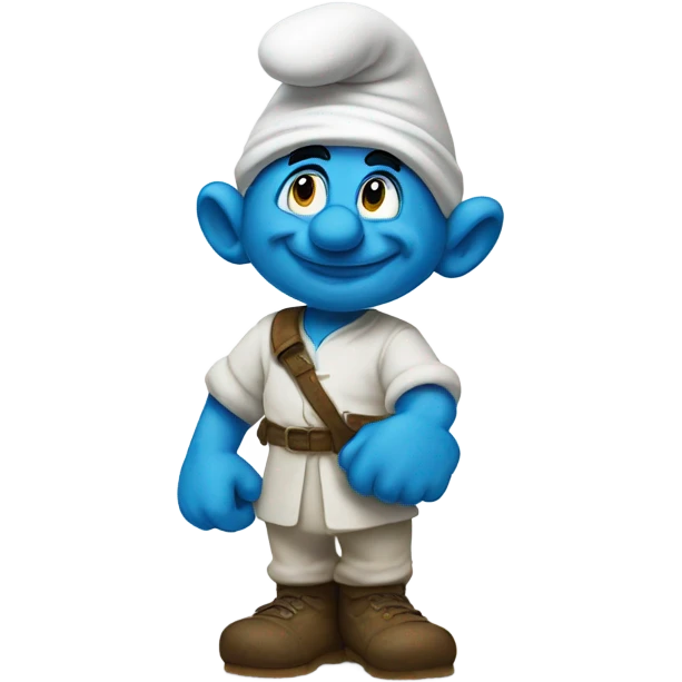 Smurf emoji