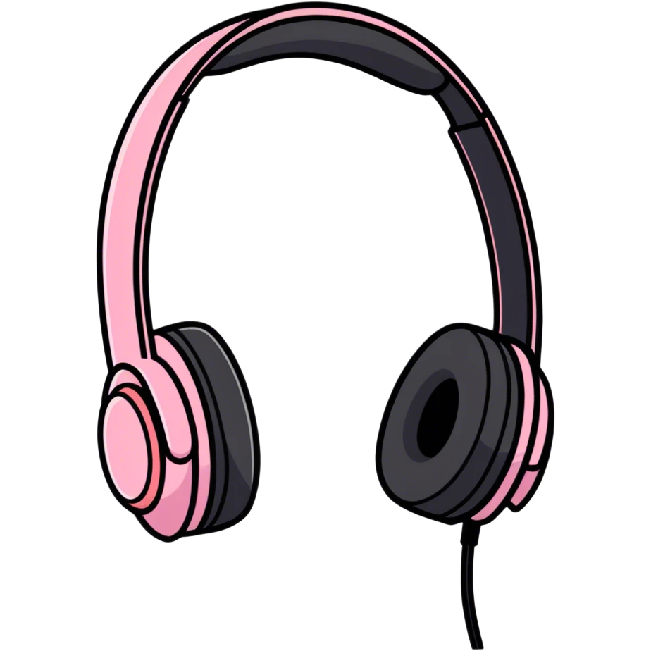 🎧🩷 emoji