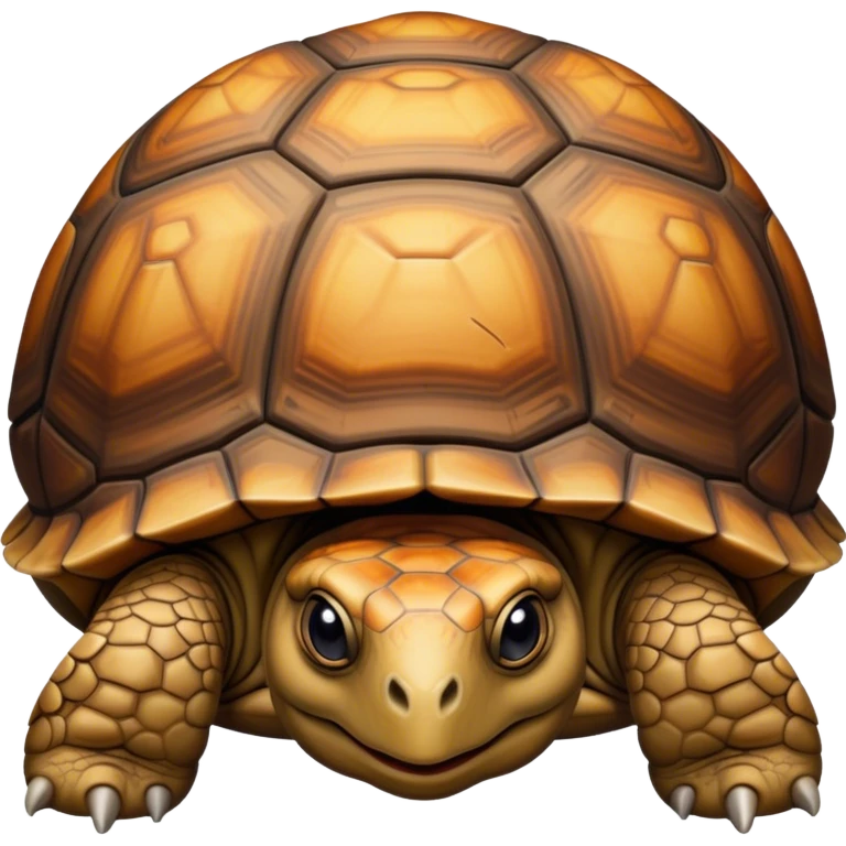 Turtoise hiding  emoji