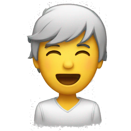 Singing  emoji